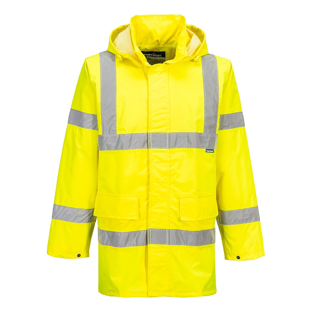 [S160YERS] Hi-Vis Rain Lite Traffic Jacket (Yellow, S)
