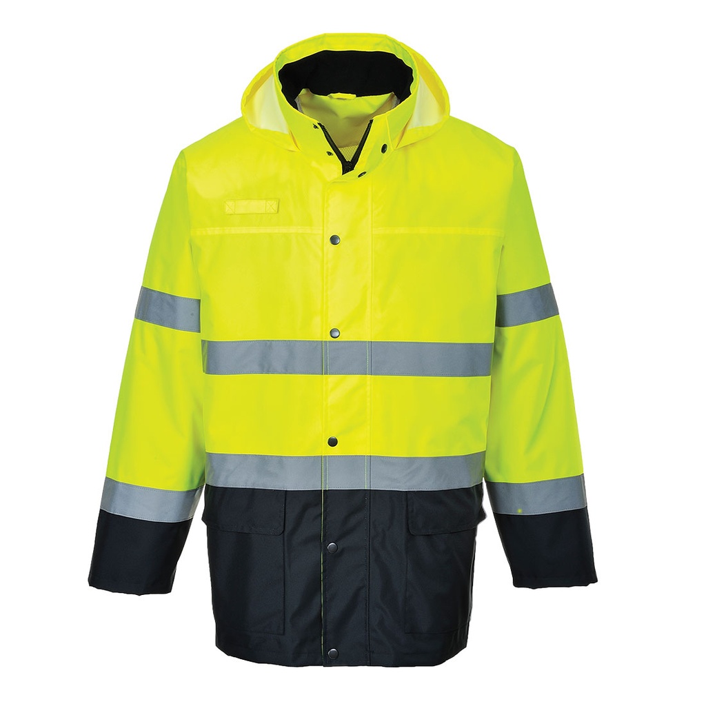 [S166YNRS] Hi-Vis Contrast Rain Lite Traffic Jacket (S)