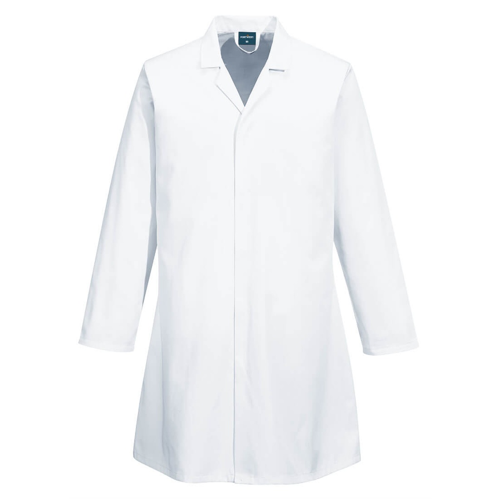 [2210WHRXS] Food Coat No Pocket (XS)