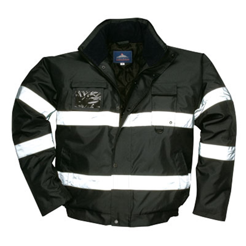 Portwest Iona Lite Bomber Jacket (Black, XS, Regular)