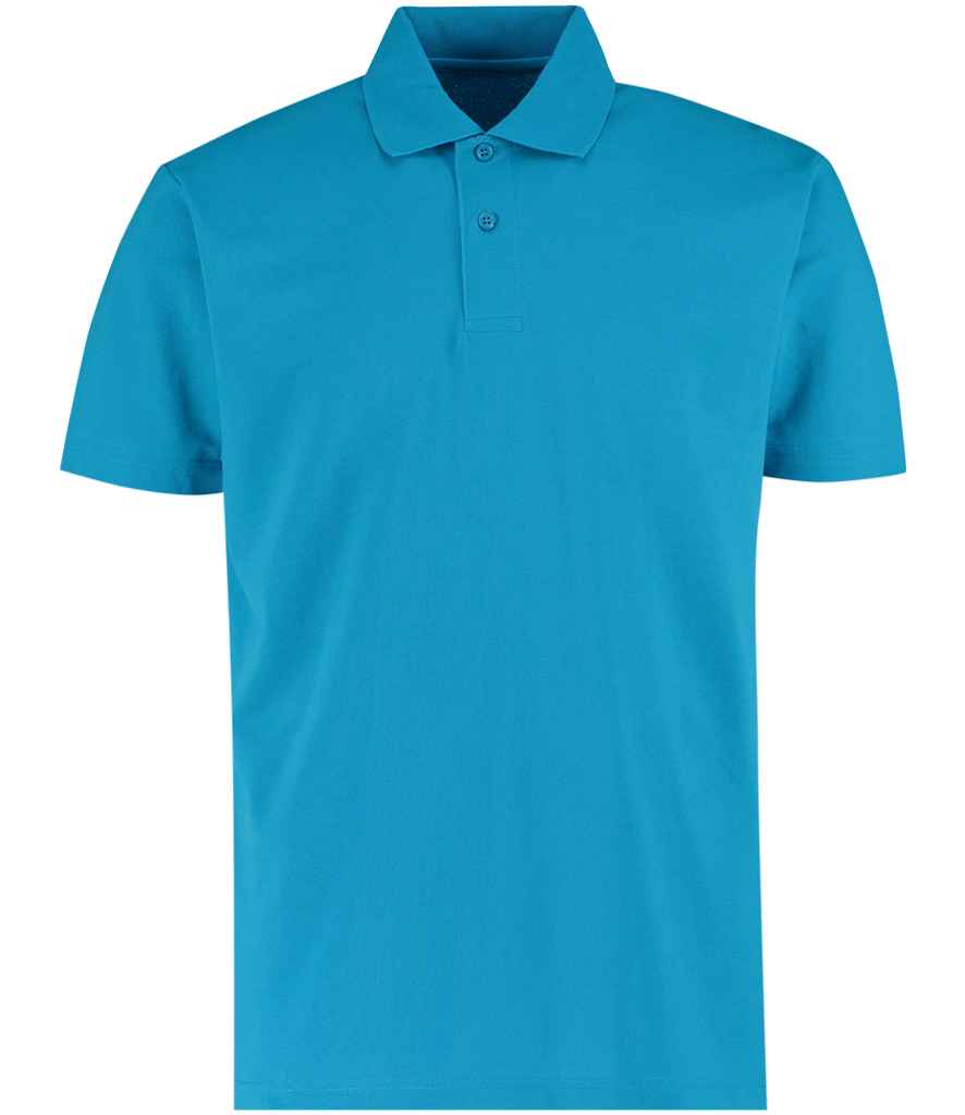 [K422 TUR XS] Kustom Kit Regular Fit Workforce Piqué Polo Shirt (XS, Turquoise Blue)