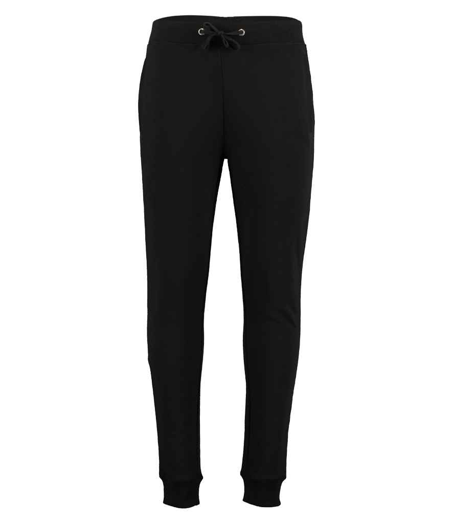 [K933 BLK XS] Kustom Kit Slim Fit Sweat Pants (XS, Black)