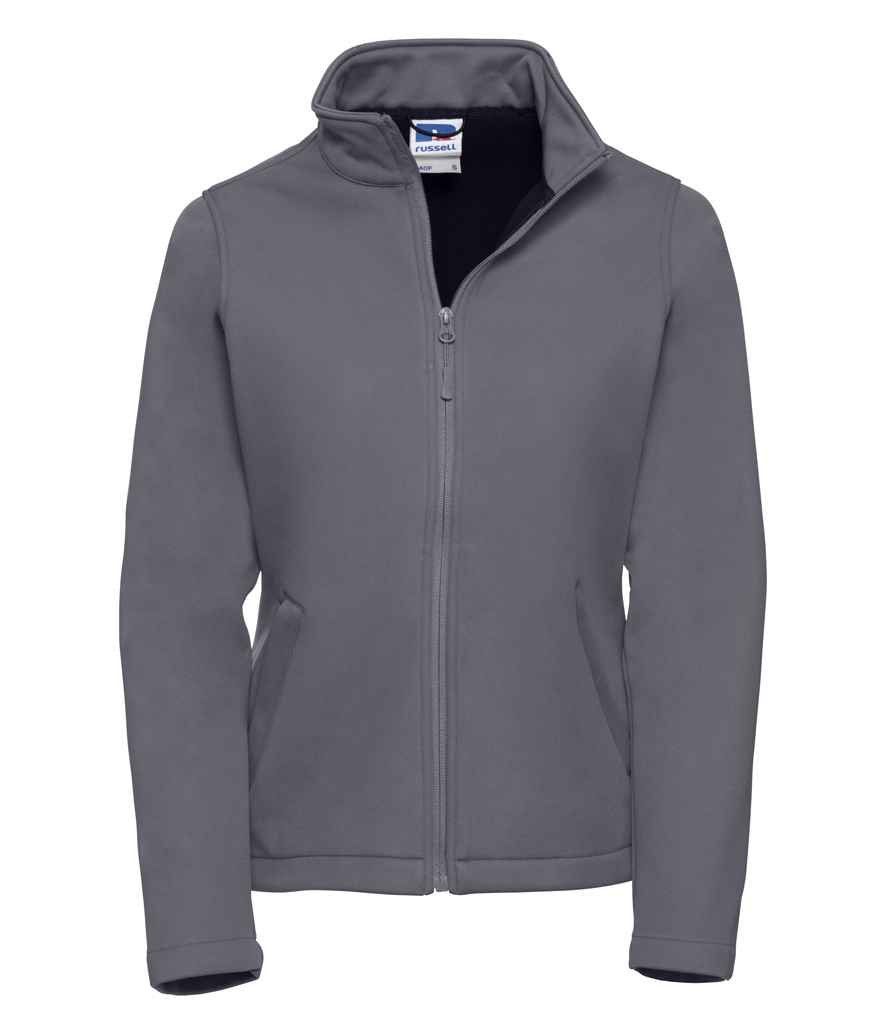 [040F CVY XS] Russell Ladies Smart Soft Shell Jacket (Convoy Grey, XS)