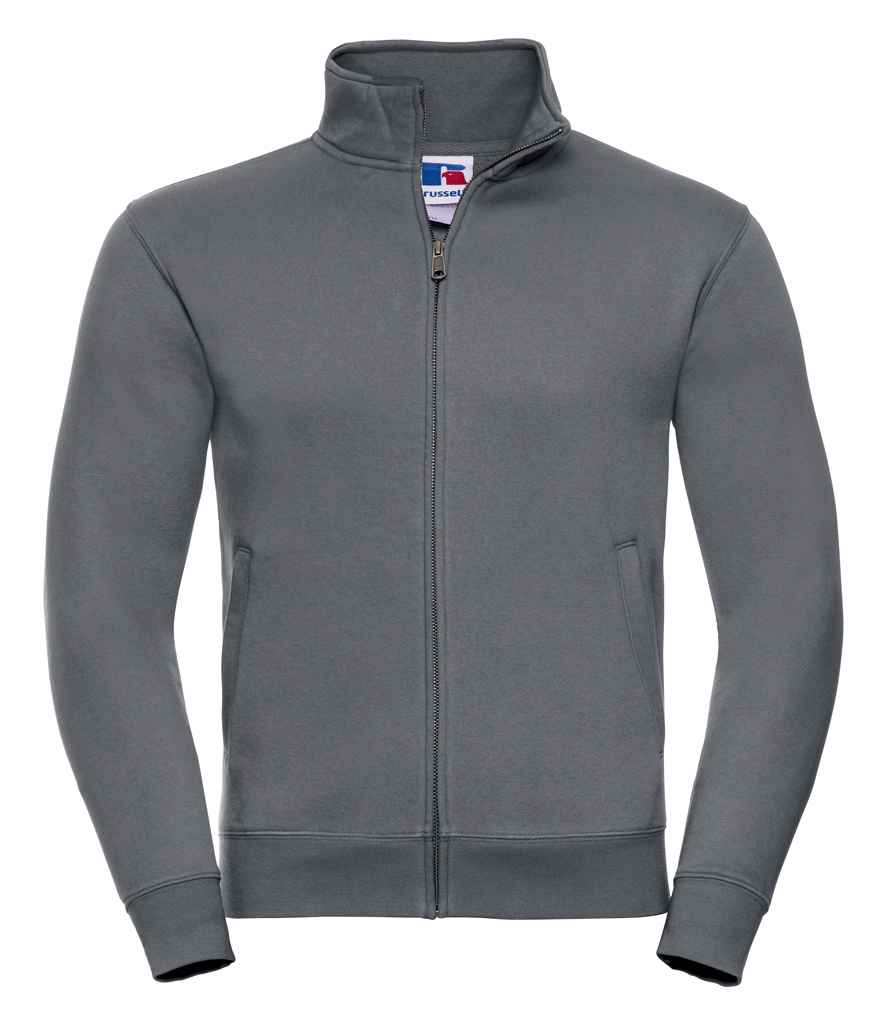 [267M CVY XS] Russell Authentic Sweat Jacket (XS, Convoy Grey)