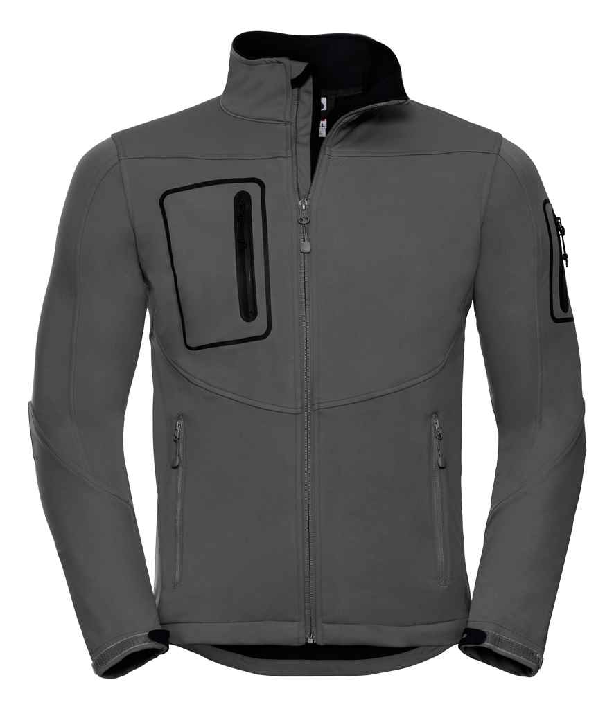 [520M TIA XS] Russell Sports Shell 5000 Jacket (XS, Titanium)