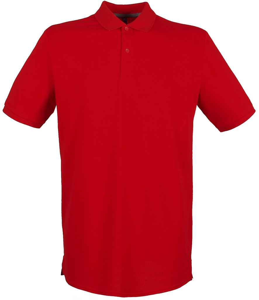 [H101 CSR XS] Henbury Modern Fit Cotton Piqué Polo Shirt (XS, Classic Red)