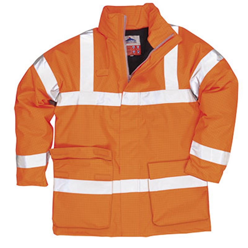 Portwest Bizflame Rain Hi-Vis Antistatic FR Jacket