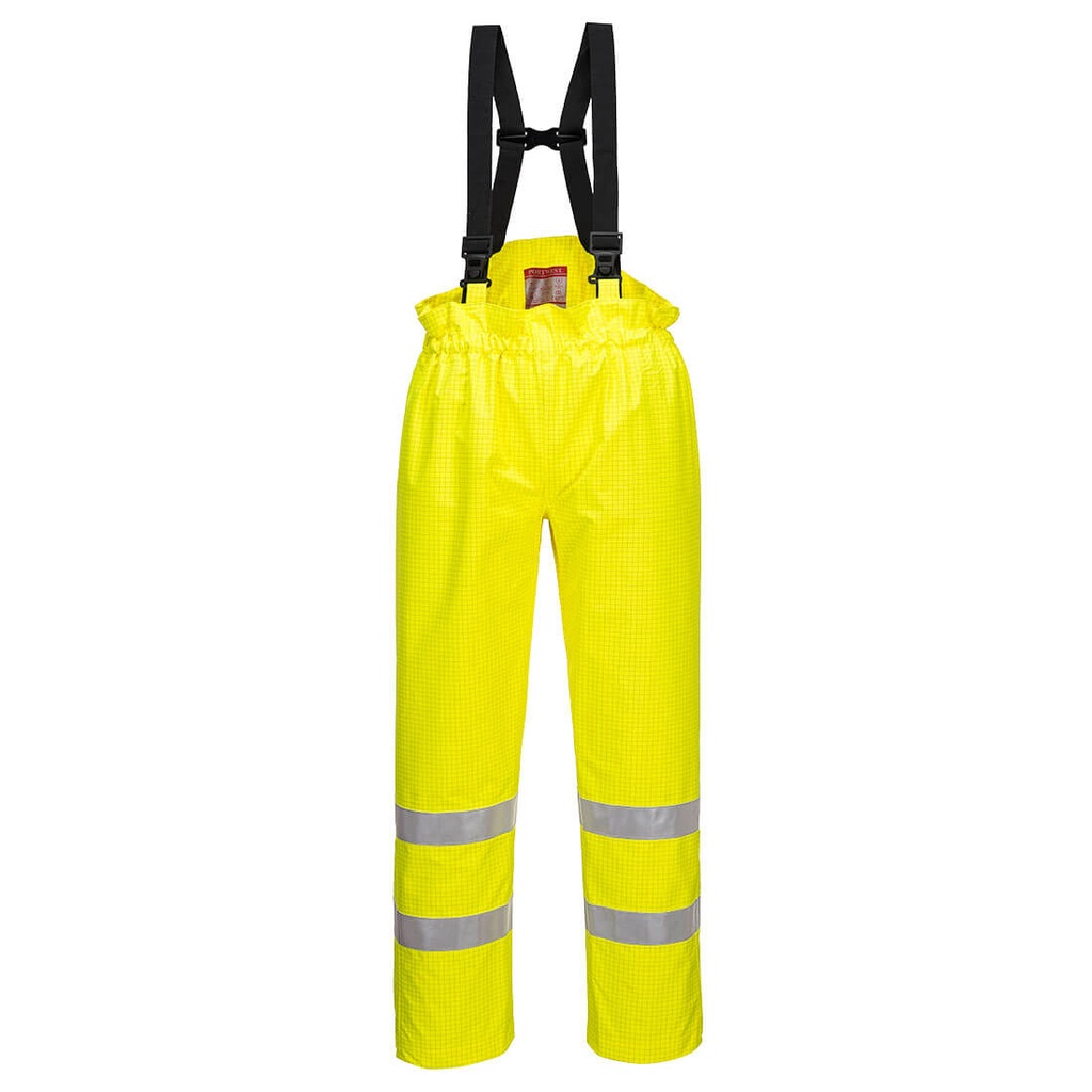 [S780YERS] Bizflame Rain Hi-Vis FR Shell Trousers (Yellow, S)