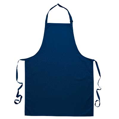 PolyCotton Bib Apron (Black)
