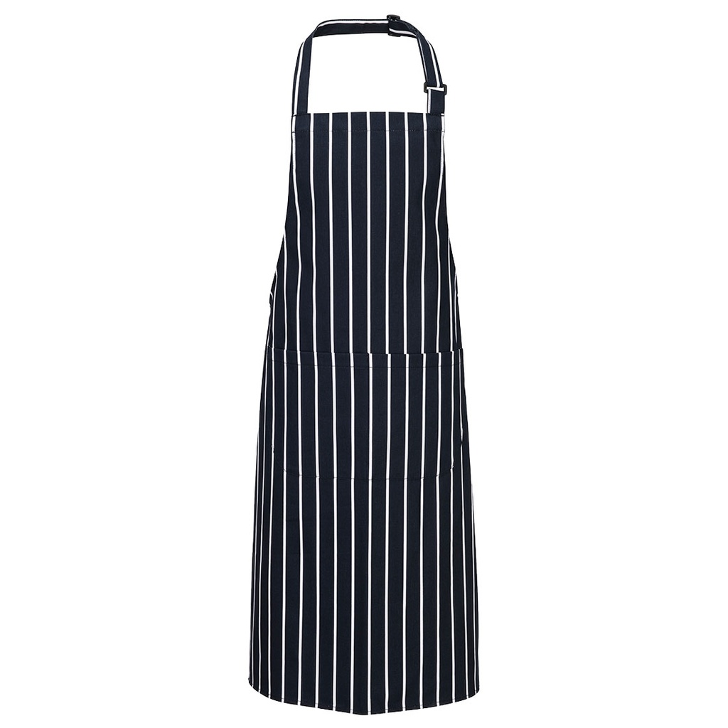 [S855NVR] Butchers Apron with Pocket (Navy)