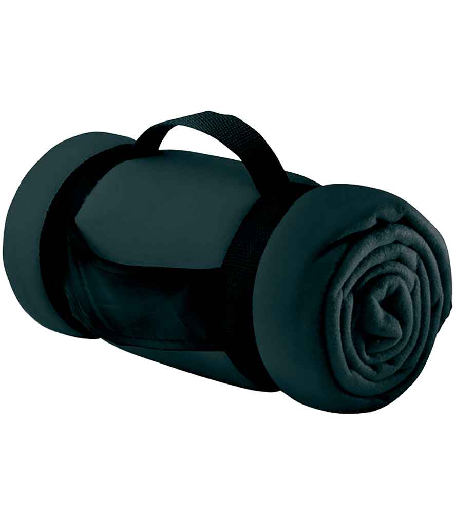 [04342 DGY ONE] SOL'S Stavenger Plaid Fleece Blanket (Dark Grey)