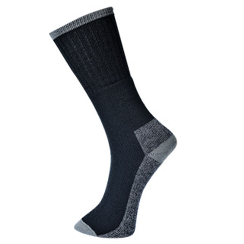 [W-SSK33BK] Work Sock (3 Pack) (Black, 10 to 13)