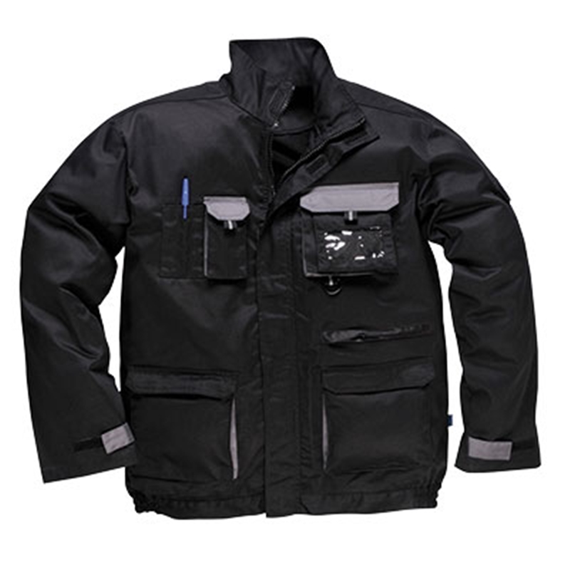 Portwest Texo Contrast Jacket (Black, XS, Regular)