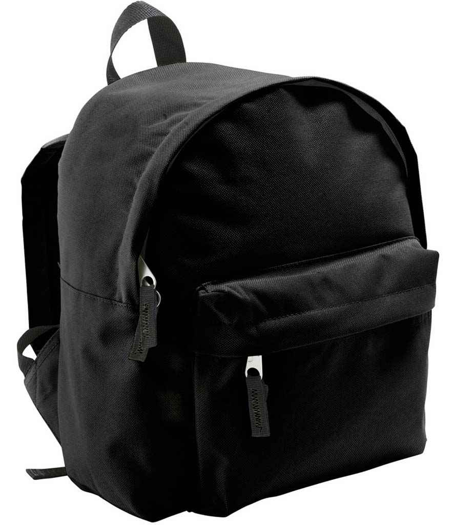 [70101 BLK ONE] SOL'S Kids Rider Backpack (Black)