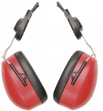 Ear Defenders Clip on to Safety Helmet