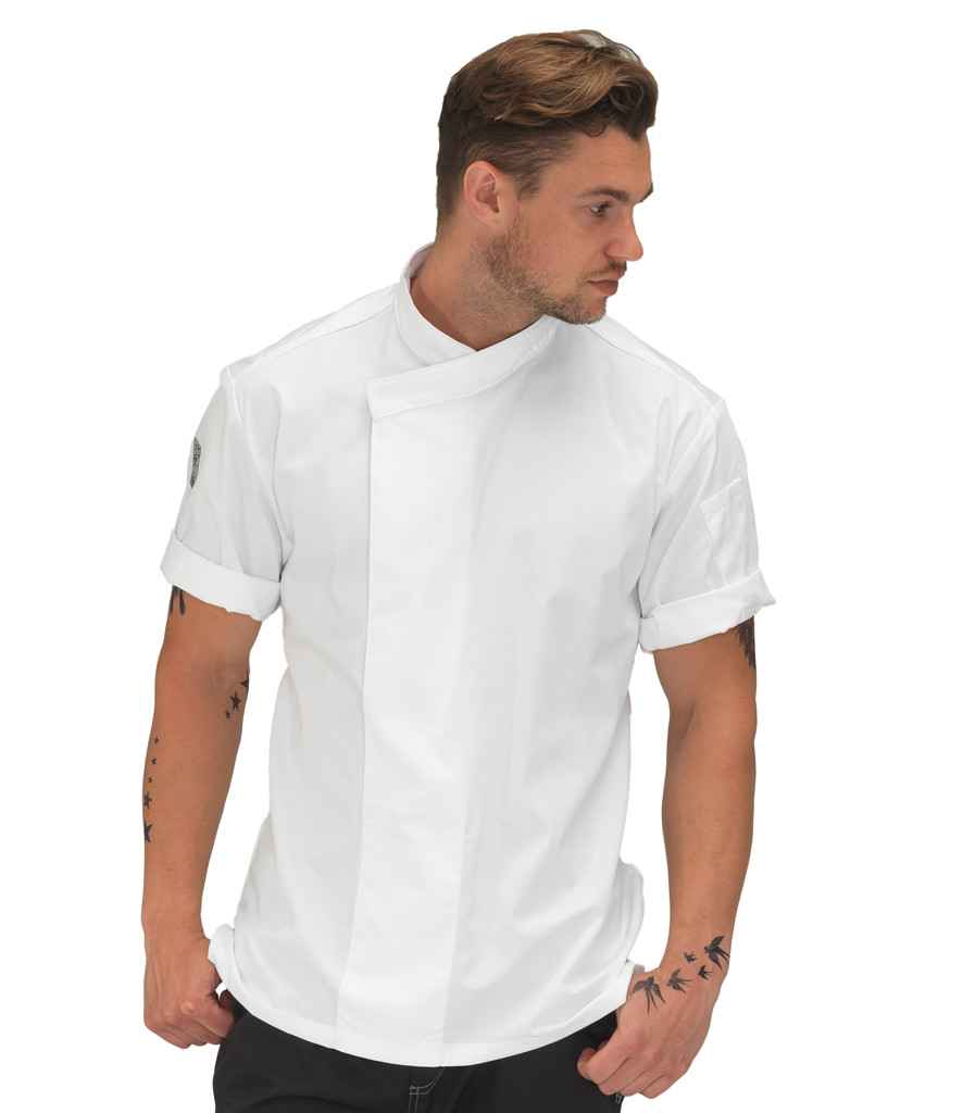 [LE002 WHI XXS] Le Chef Short Sleeve Academy Tunic (XXS)