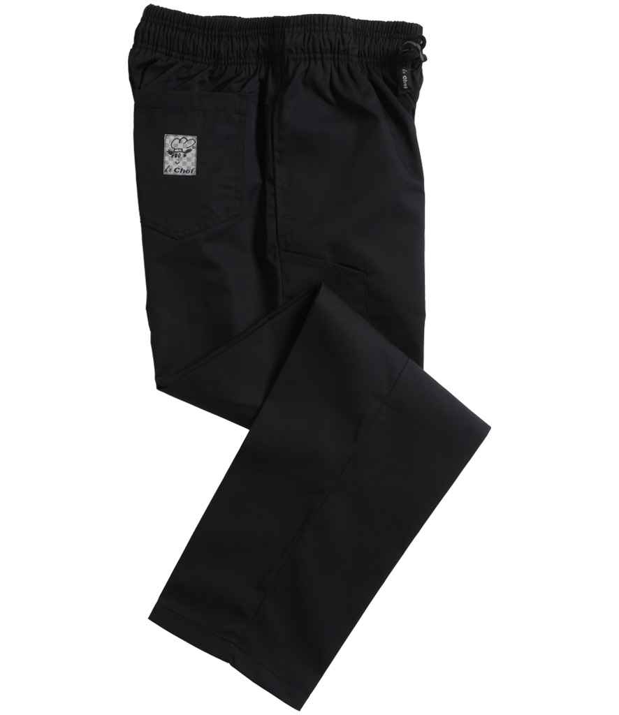 [LE020 BLK XXS] Le Chef Professional Trousers (XXS)