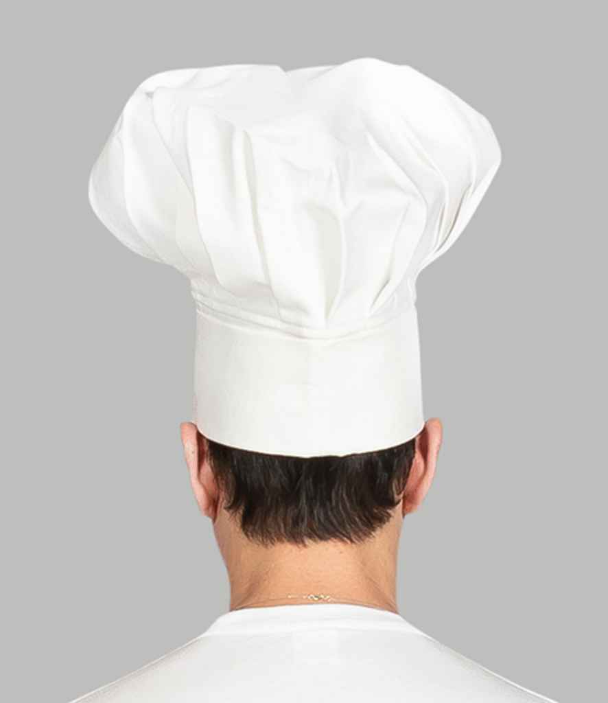 [DE033 WHI XS] Dennys Tall Chef's Hat (XS)