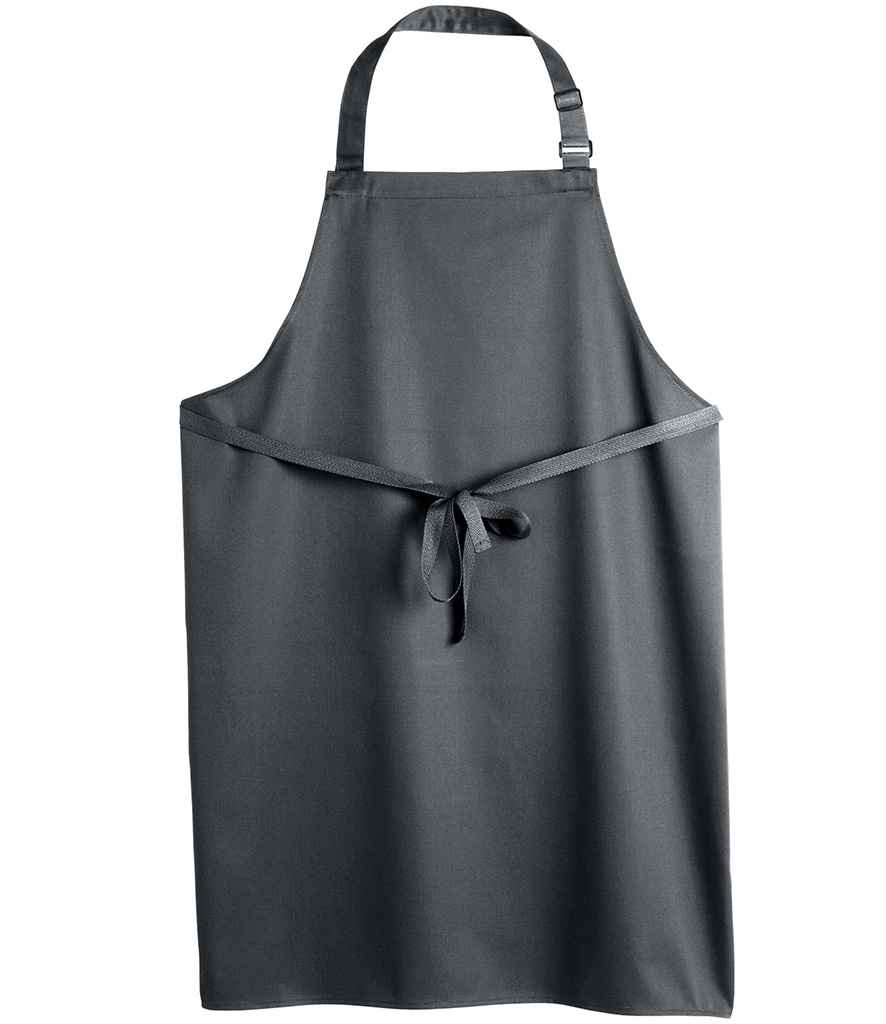 [DE100 SRM ONE] Dennys Polyester Bib Apron (Storm Grey)