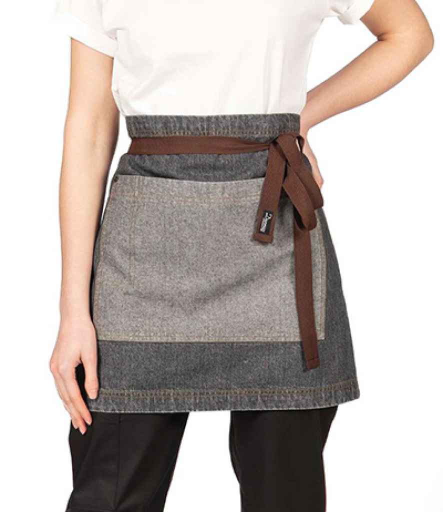 [DE127 BDM ONE] Dennys Denim Waist Apron (Black Denim)
