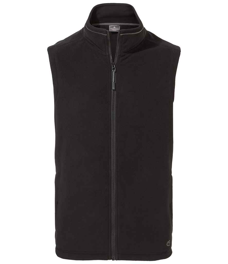 [CR319 BLK XS] Craghoppers Expert Corey Micro Fleece Bodywarmer (XS)