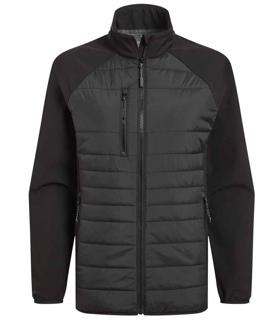 [CR324 BLK 8] Craghoppers Expert Ladies Compress Lite Hybrid Jacket (8, Black)