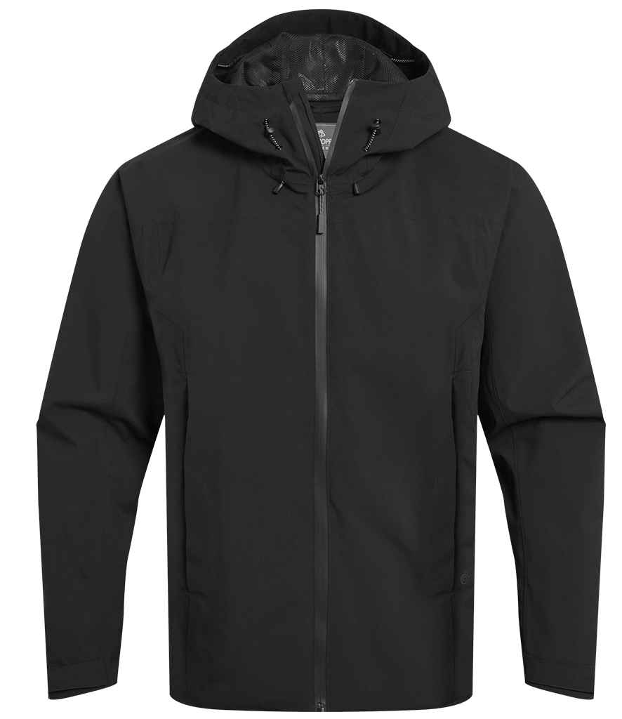 [CR336 BLK S] Craghoppers Expert Basecamp Shell Jacket (S, Black)