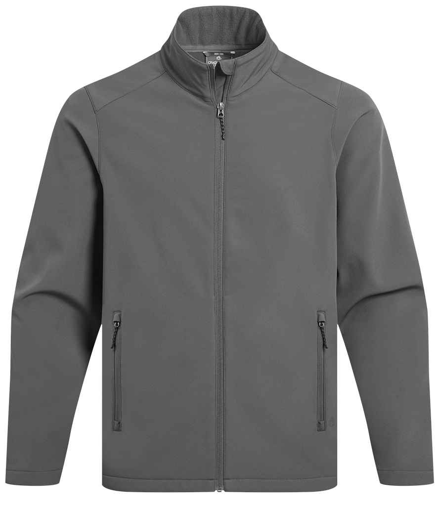 [CR338 CAG S] Craghoppers Expert Basecamp ll Soft Shell Jacket (S, Carbon Grey)