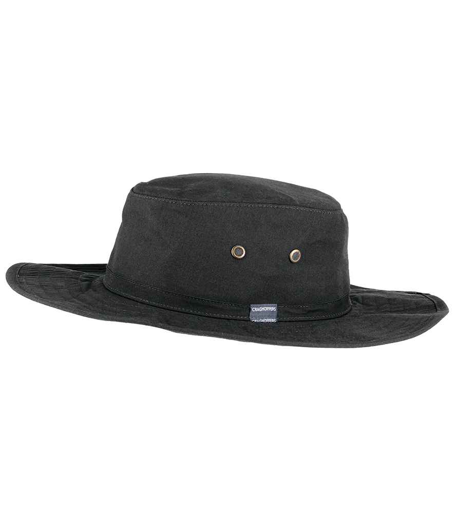 [CR601 CAG S/M] Craghoppers Expert Kiwi Ranger Hat (S/M, Carbon Grey)