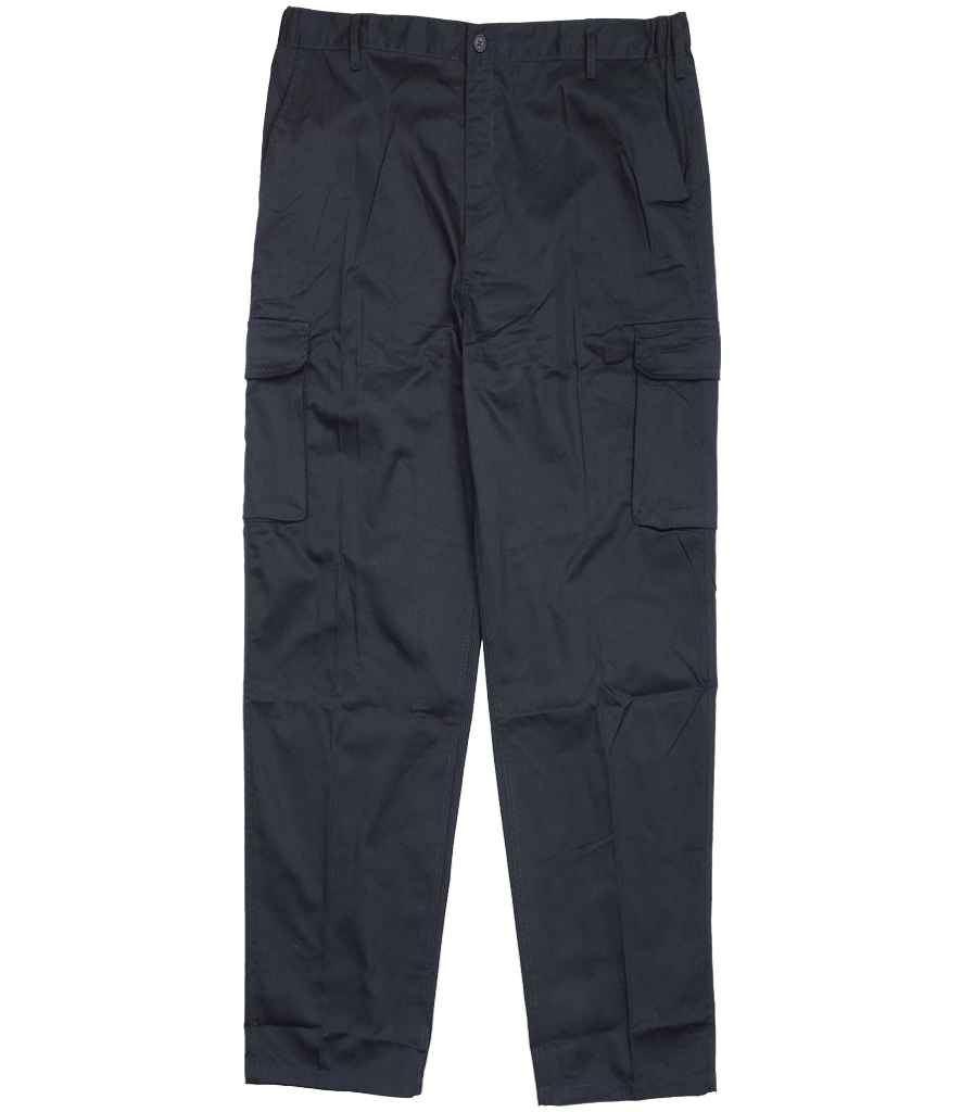 [HL215 HNV 8/R] Warrior Ladies Cargo Trousers (Harbour Navy, 8/R)