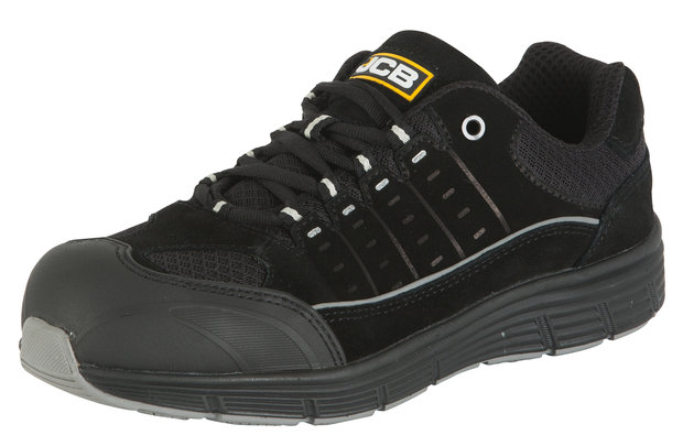 JCB Trekker Safety Trainers in Black S1