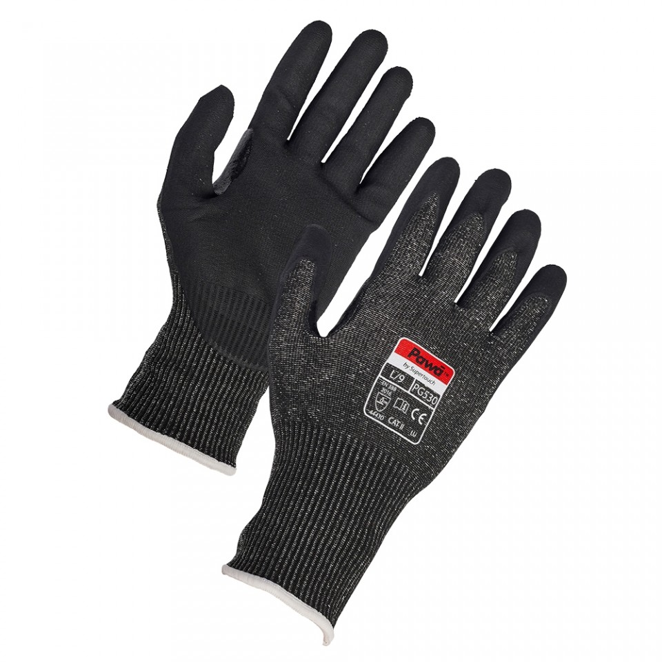 [W-GPG530L] Pawa PG530 Gloves - Cut D Protection