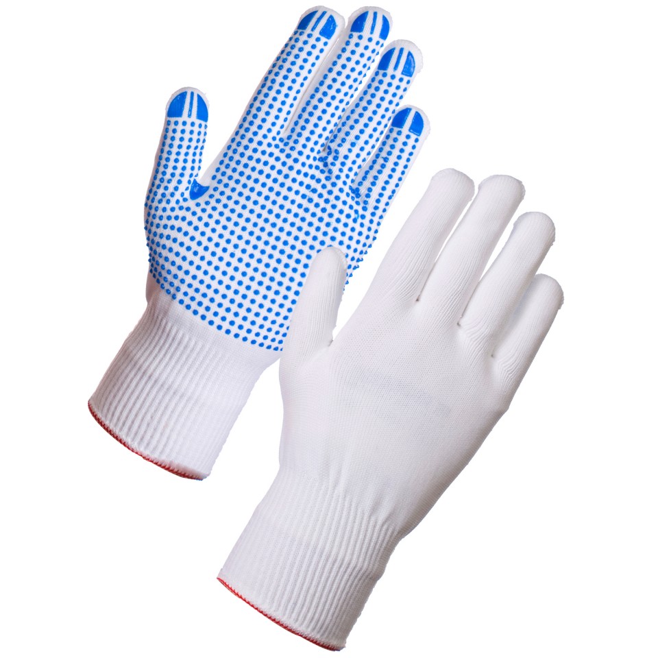 Seamless PVC Dot Assembly Glove (S)