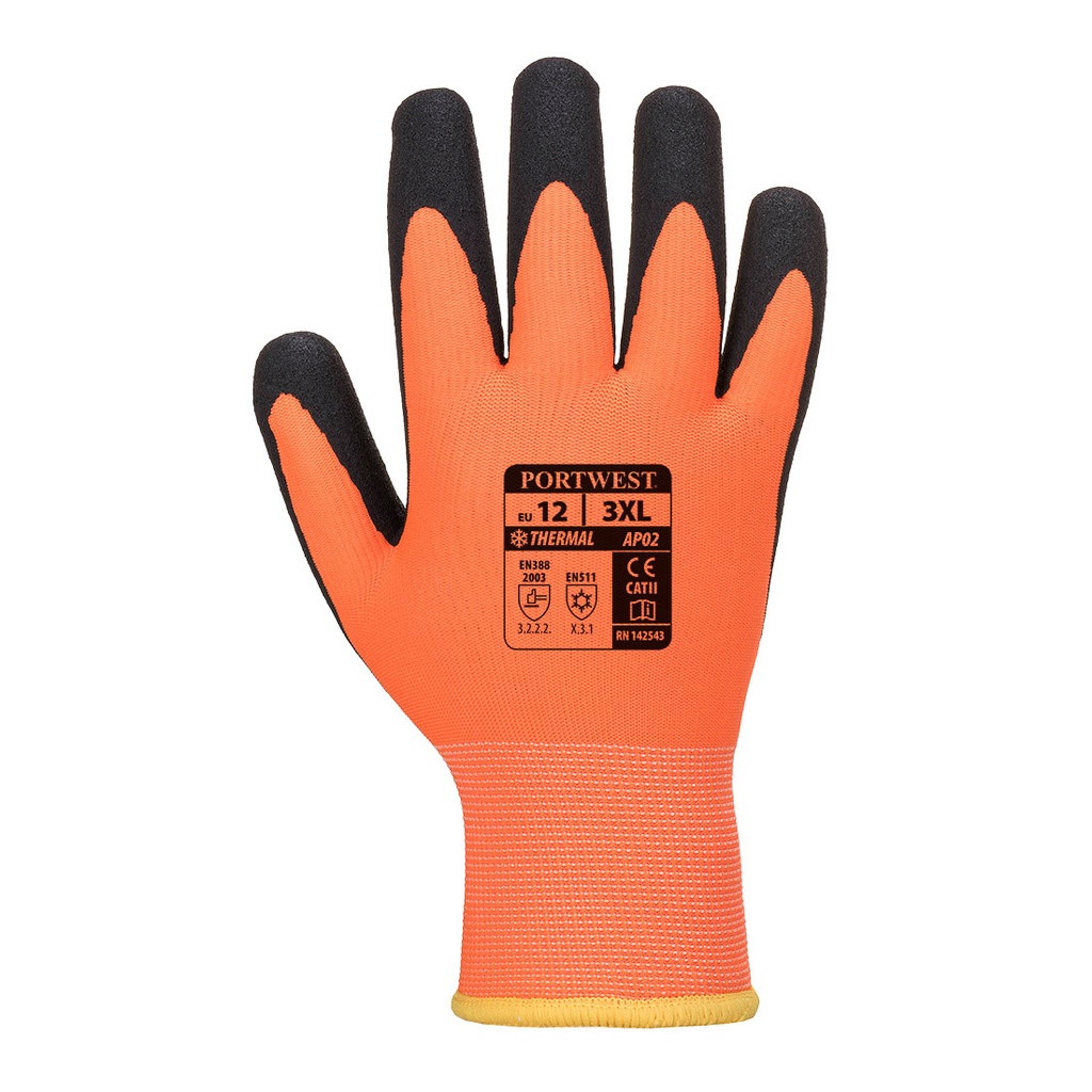[AP02O8RM] Cold 10 Nitrile Sandy Liquid Repellent Glove (M)