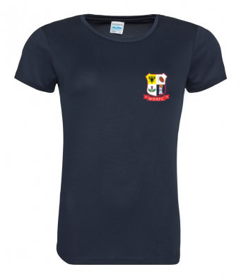 AWDis Cool Girlie T-Shirt with WDRFC logo