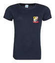 AWDis Cool Girlie T-Shirt with WDRFC logo