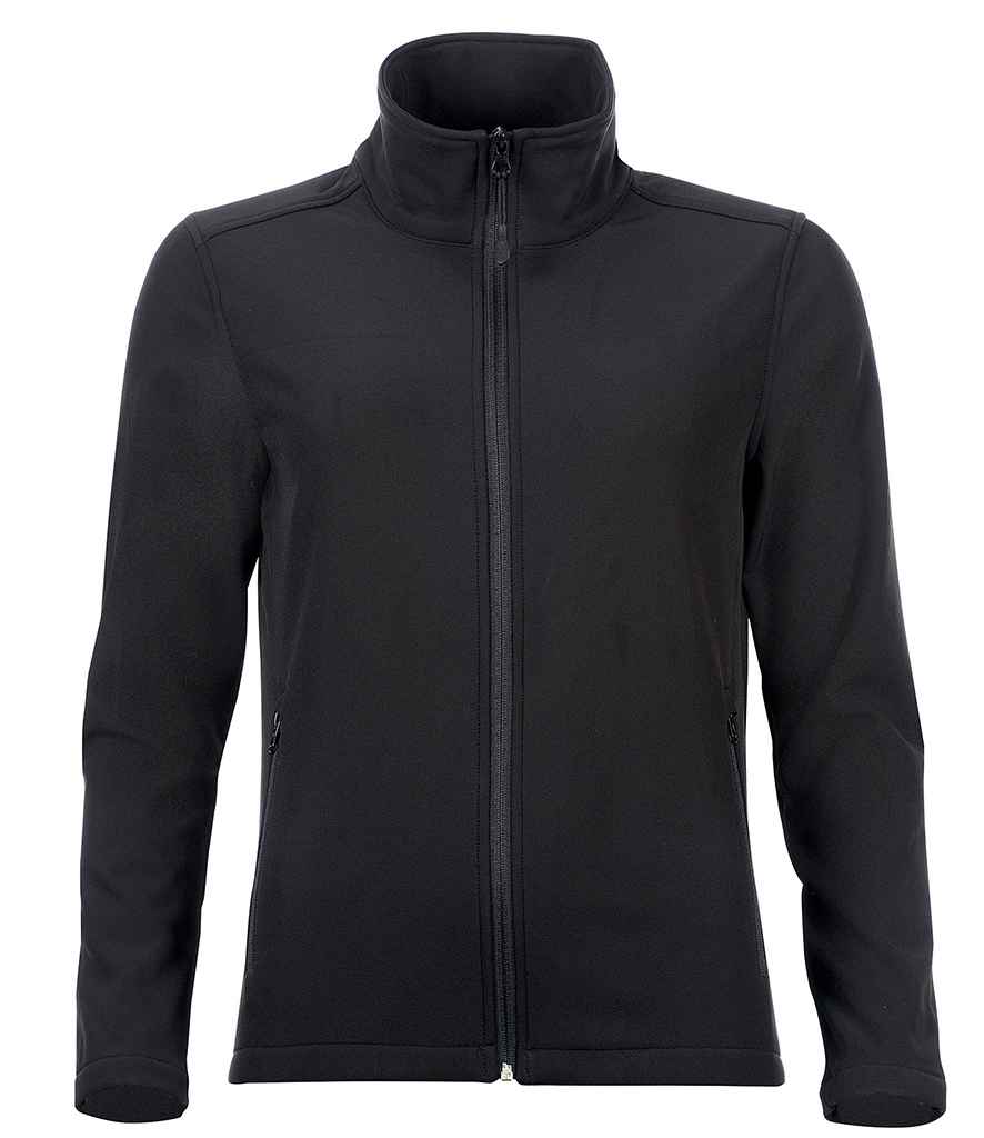 [01194 BLK S] SOL'S Ladies Race Soft Shell Jacket (S, Black)
