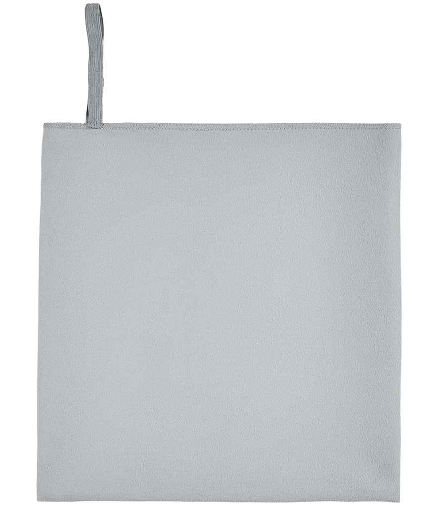 [01208 PGE ONE] SOL'S Atoll 30 Microfibre Guest Towel (Pure Grey)