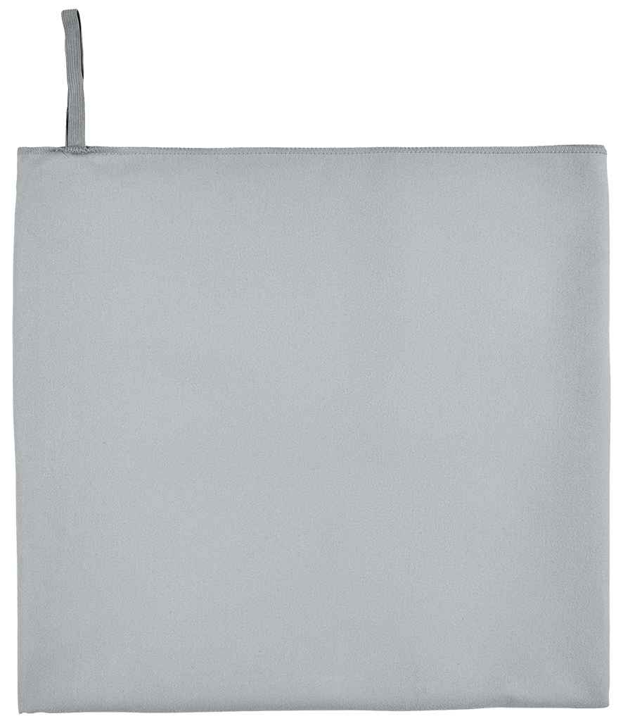[01209 PGE ONE] SOL'S Atoll 50 Microfibre Hand Towel (Pure Grey)
