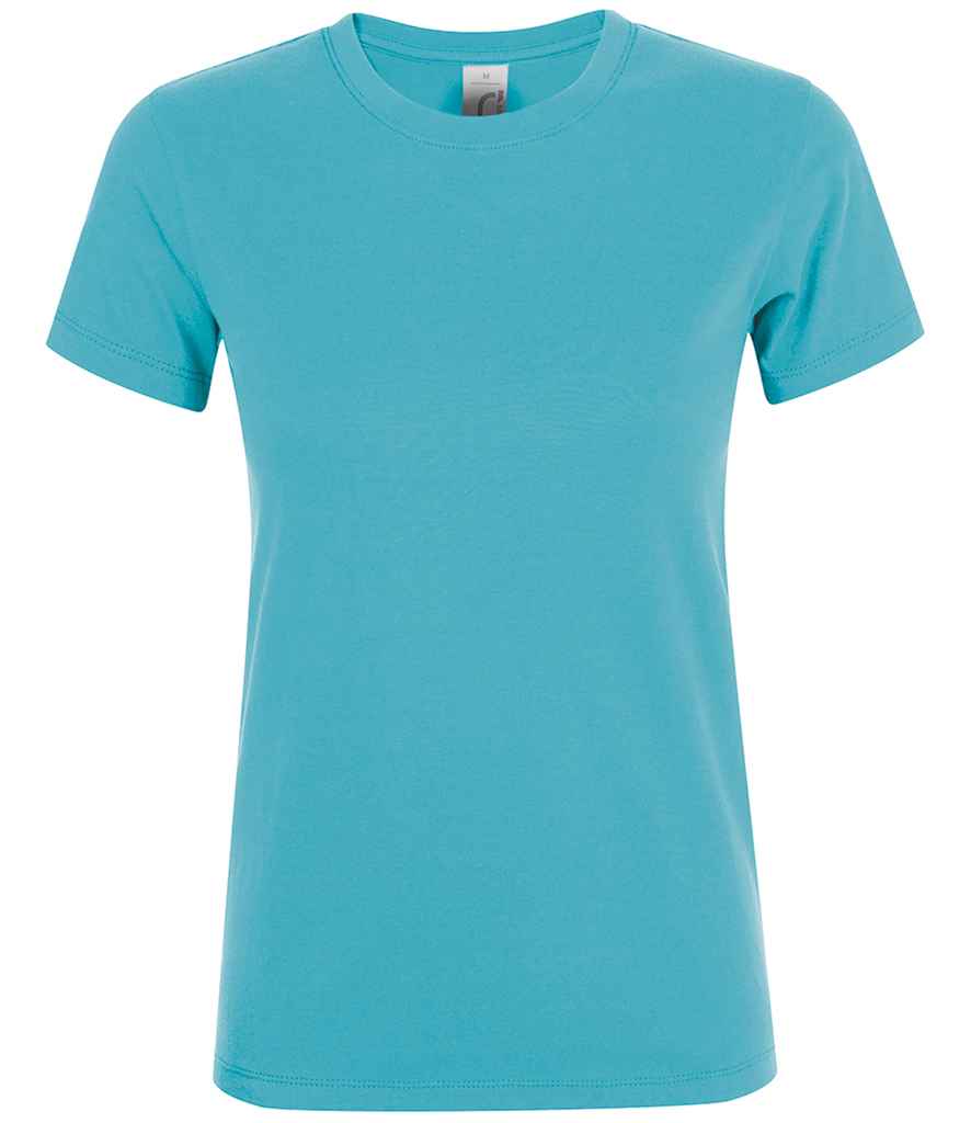[01825 ATO S] SOL'S Ladies Regent T-Shirt (S, Atoll Blue)