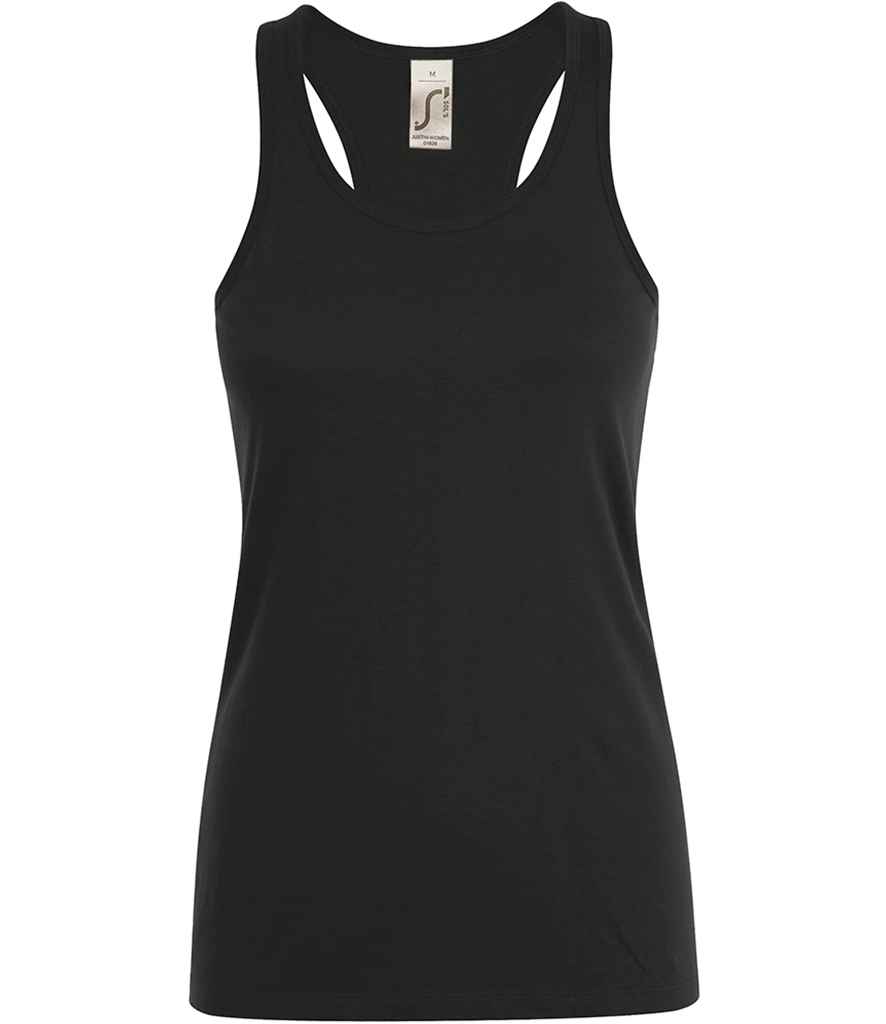 [01826 BLK XS] SOL'S Ladies Justin Vest (XS, Black)