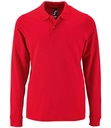 SOL'S Perfect Long Sleeve Piqué Polo Shirt