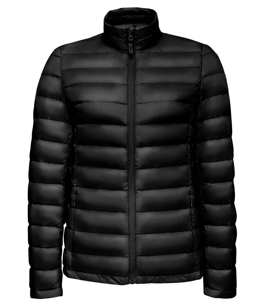 [02899 BLK S] SOL'S Ladies Wilson Lightweight Padded Jacket (S, Black)