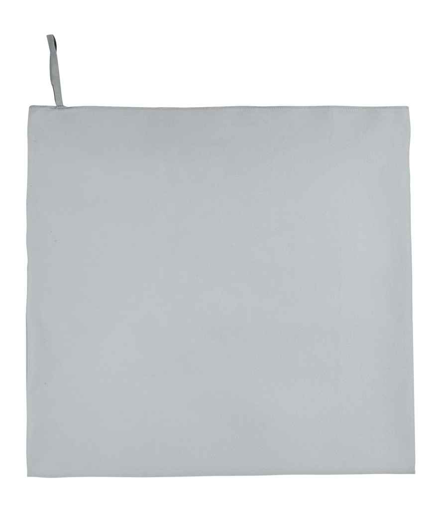 [02936 PGE ONE] SOL'S Atoll 100 Microfibre Bath Sheet (Pure Grey)