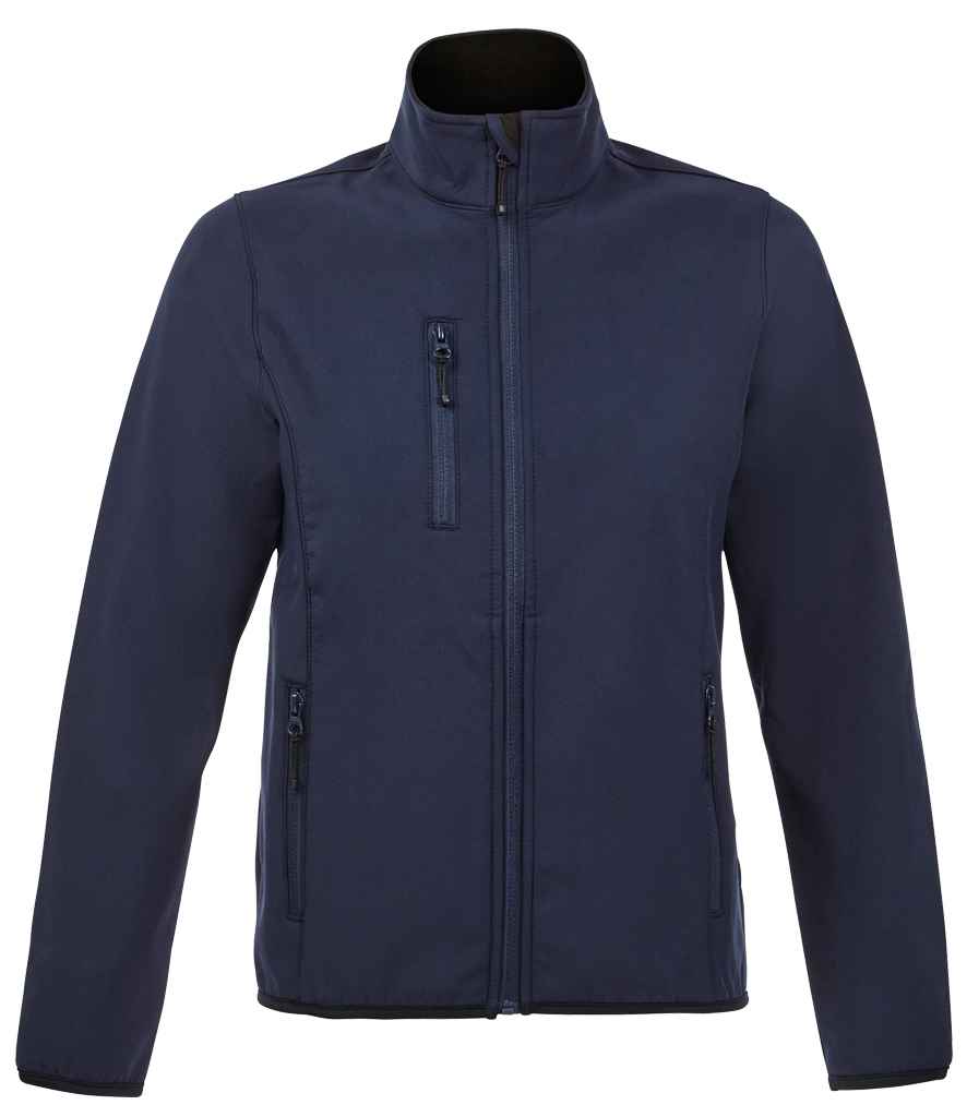 [03107 AYB S] SOL'S Ladies Radian Soft Shell Jacket (S, Abyss Blue)