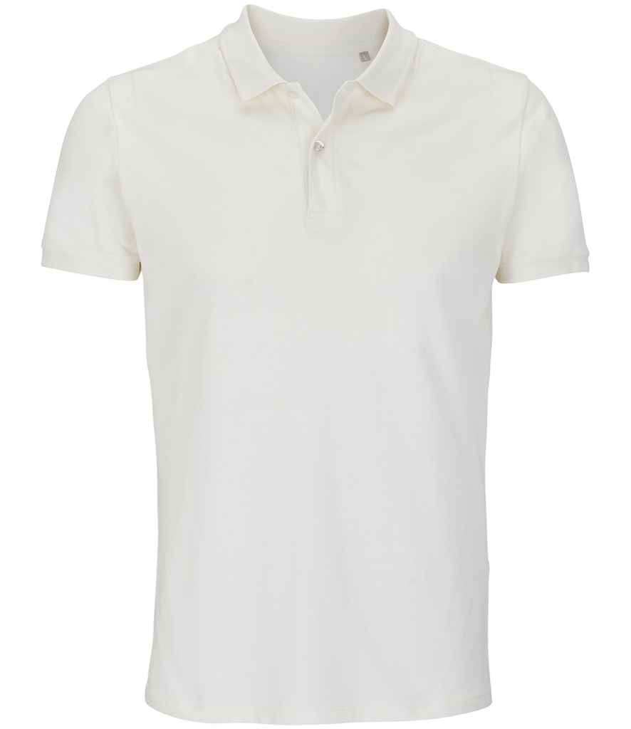 [03566 OFW S] SOL'S Planet Organic Piqué Polo Shirt (S, Off White)