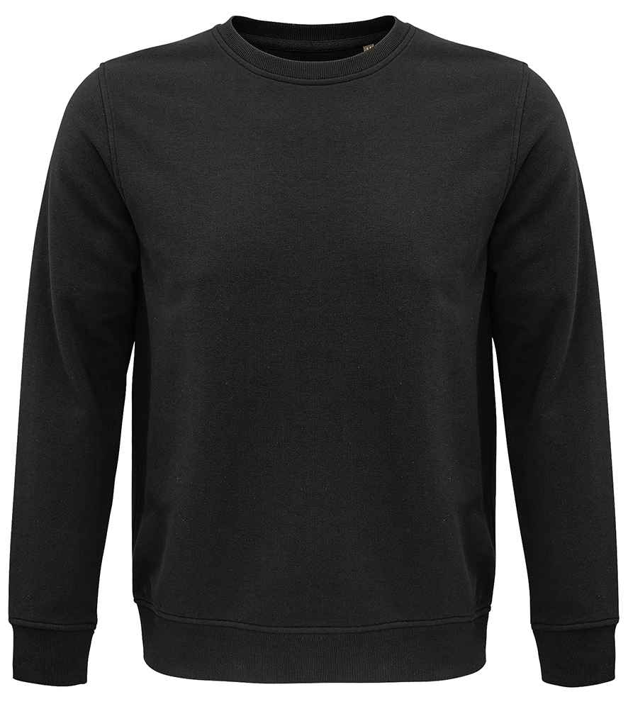 [03574 DPC XS] SOL'S Unisex Comet Organic Sweatshirt (XS, Deep Charcoal)