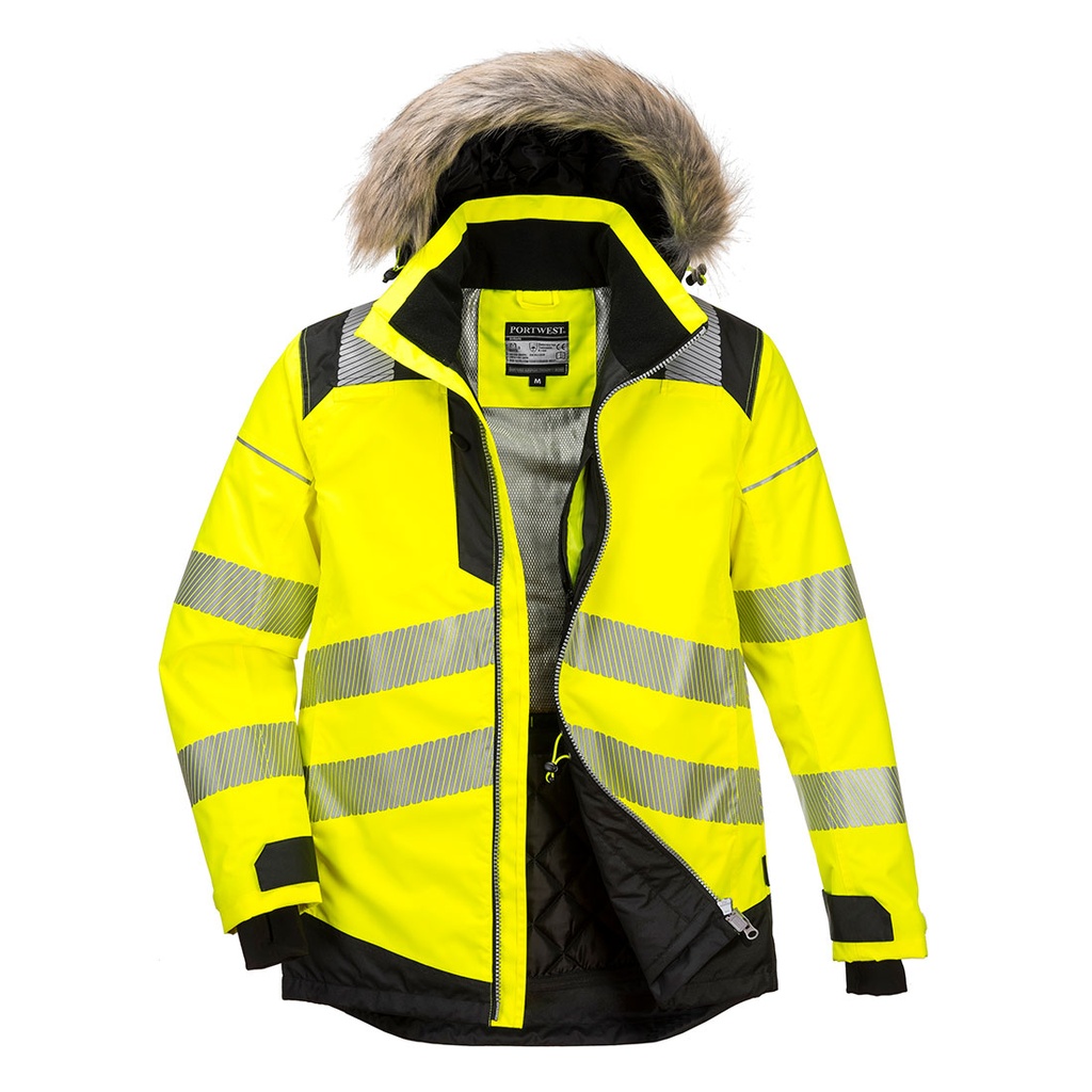 [PW369YBRS] PW3 Hi-Vis Winter Parka Jacket (S)