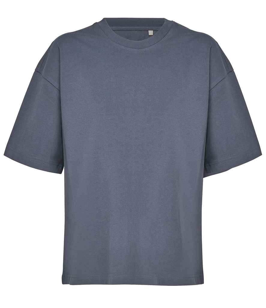 [03807 MGY XS] SOL'S Ladies Boxy Oversized Organic T-Shirt (XS, Mouse Grey)