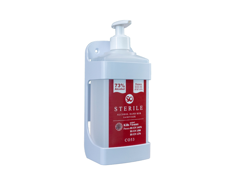 [C-HC053500] So Sterile Hand Sanitiser with Bracket